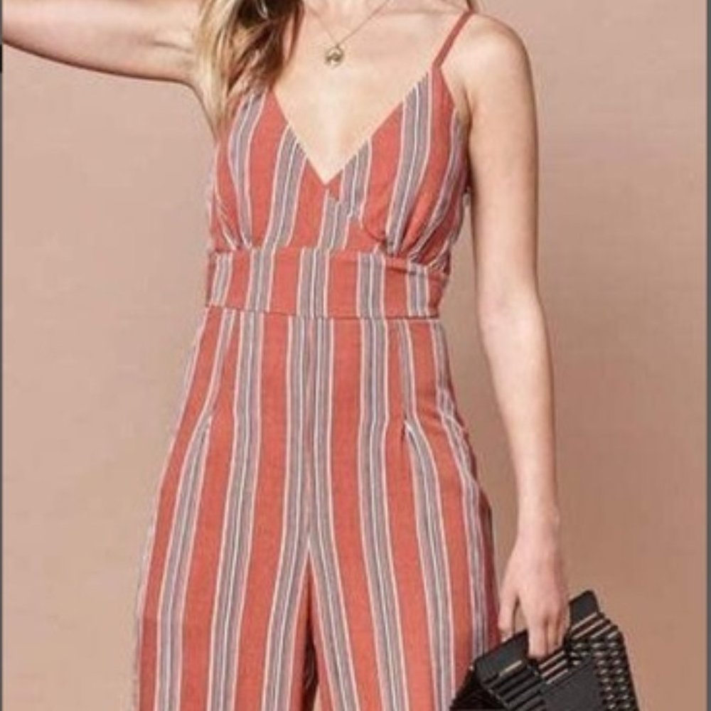 Lottie Moss Striped Jumpsuit